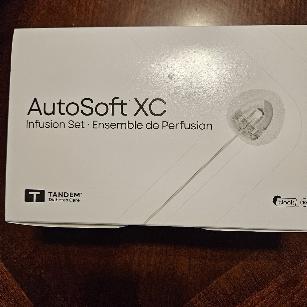 3x Tandem AutoSoft XC Infusion Set